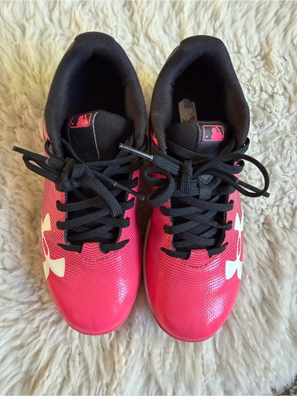 EUC Baseball/Softball Cleats | Under Armour | Sz 1 - Picture 3 of 7